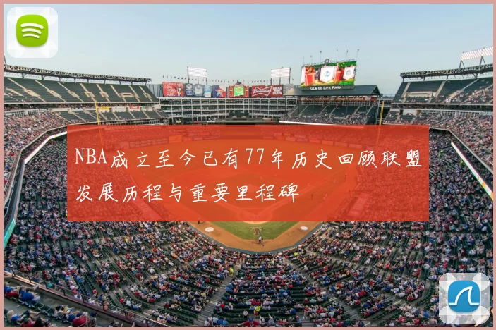 NBA成立至今已有77年历史回顾联盟发展历程与重要里程碑