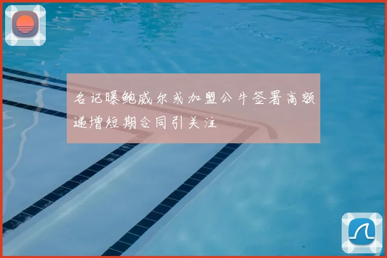名记曝鲍威尔或加盟公牛签署高额递增短期合同引关注
